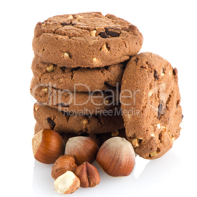 Homemade chocolate cookies