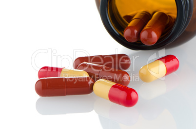 Pills from bottle