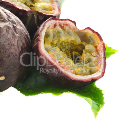 Fresh passion fruit