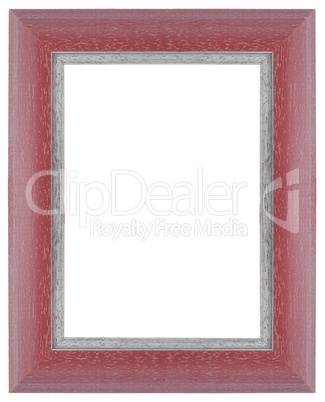 Pink wooden frame