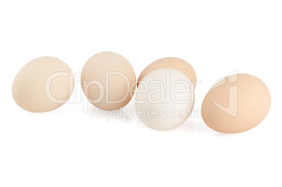 Five eggs