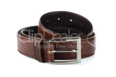 Leather belt