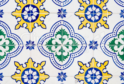 Old ceramic tiles
