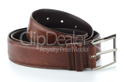 Leather belt