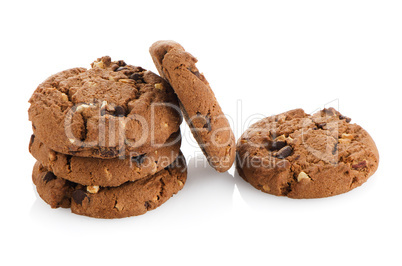 Homemade chocolate cookies