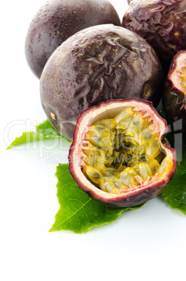 Fresh passion fruit