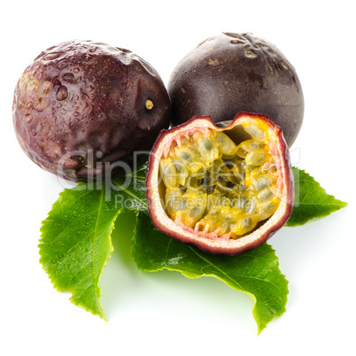 Fresh passion fruit