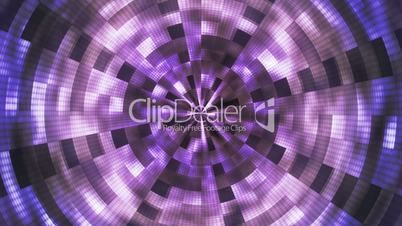 Twinkling Hi-Tech Grunge Flame Tunnel, Blue Purple, Industrial, Loopable, HD