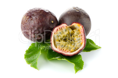 Fresh passion fruit