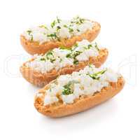 Crispbread with fromage