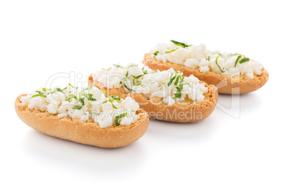 Crispbread with fromage