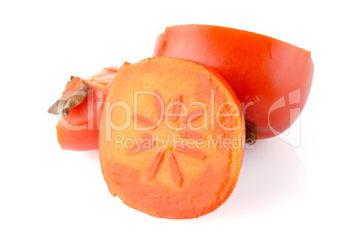 Ripe persimmons