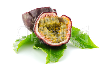 Fresh passion fruit