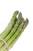 Bunch of green asparagus.