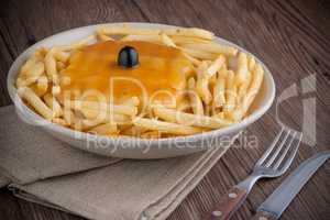 Francesinha on plate