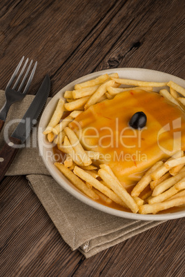 Francesinha on plate