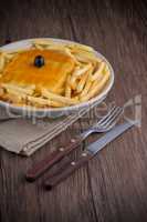 Francesinha on plate