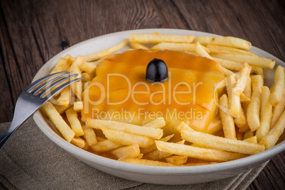 Francesinha on plate