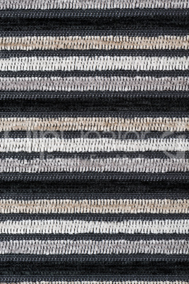 Black and white fabric texture