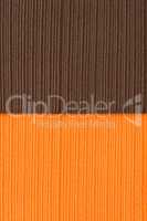 Brown  and orange striped fabric