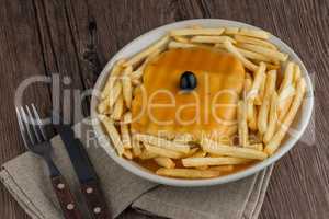 Francesinha on plate