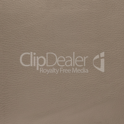 Beige leather