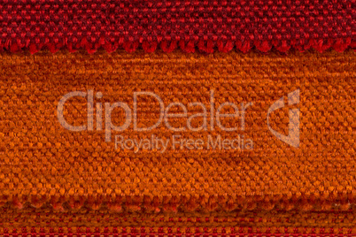 Orange fabric texture