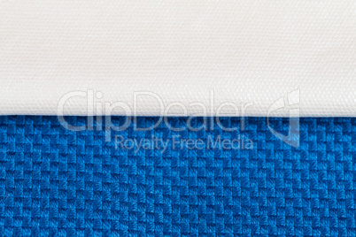 Blue fabric