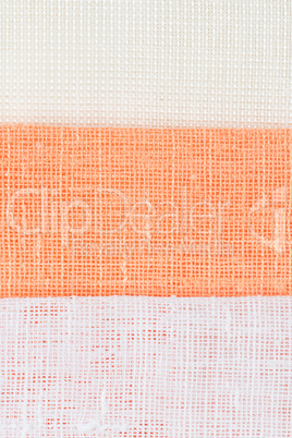 Orange fabric texture