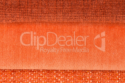 Orange fabric texture