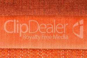 Orange fabric texture