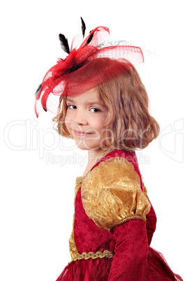 beautiful little girl portrait