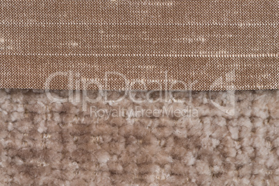 Brown fabric texture