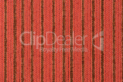 Red striped fabric