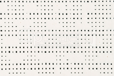 White plastic pattern White plastic pattern