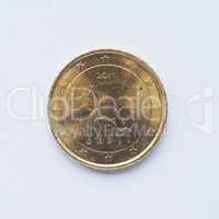 Estonian 10 cent coin