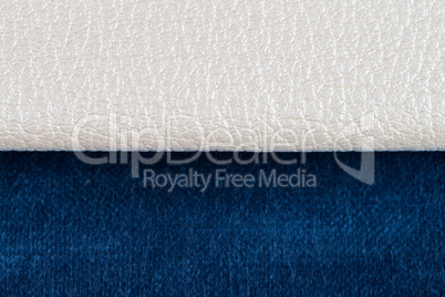 Blue fabric texture