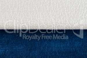 Blue fabric texture