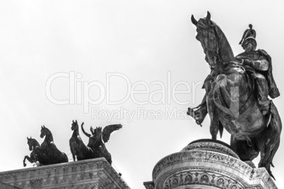 Equestrian statue of Victor Emmanuel
