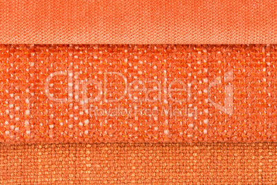 Orange fabric texture