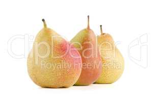 Three ripe pears