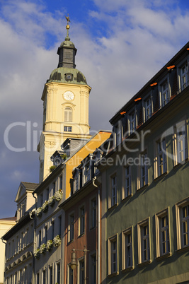in the old town of Gera