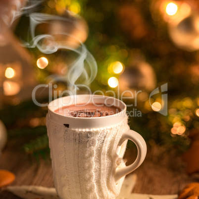 Christmas chocolate drink