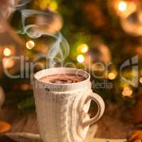 Christmas chocolate drink