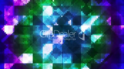 Broadcast Hi-Tech Diamond Shifting Patterns, Multi Color, Abstract, Loopable, HD