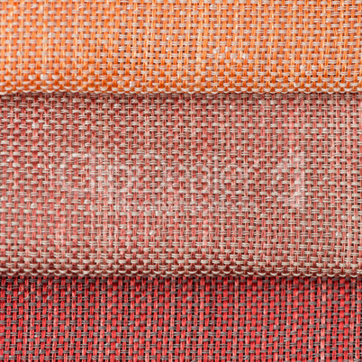 Orange fabric