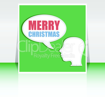 Classic Holiday Vector Lettering Series. Merry Christmas and Happy New Year greetings card