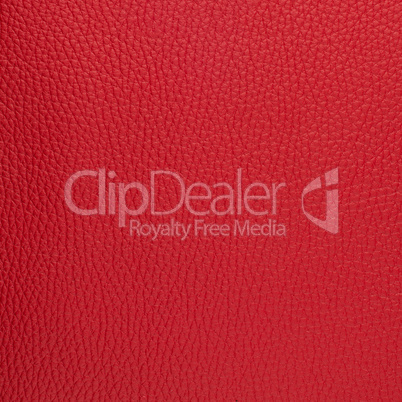 Red leather texture