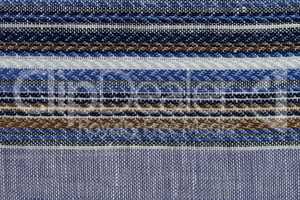 Blue fabric texture