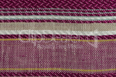 Multi color fabric texture samples